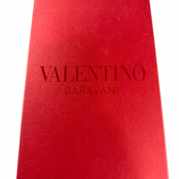 NEW Valentino Garavani Beige Vlogo Ballerina Leather Ballet Flats Size 40 $770 - Picture 8 of 11